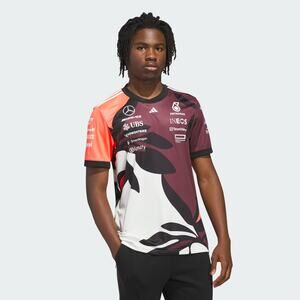 Mens Size L Adidas Jersey Mercedes AMG Petronas F1 Team Miami Grand Prix JZ6206